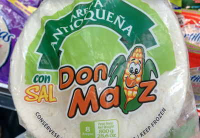 Arepa Antioqueña Con Sal