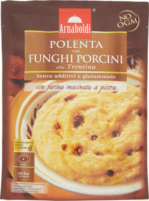 ArnaboldIGPolenta con funghIGPorcini alla trentina
