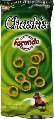 Aros de maíz "Chaskis" (150 g)