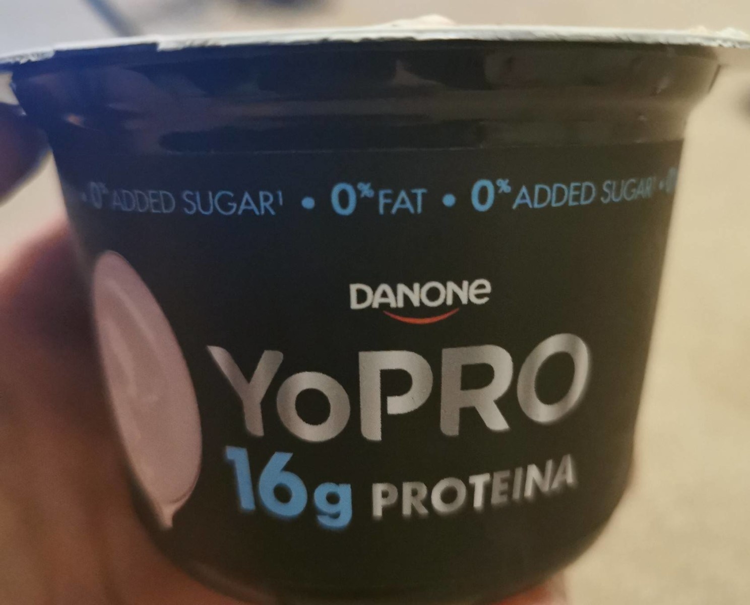 Iogurte Natural Zero Lactose Yopro Pote 160g