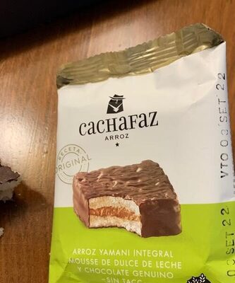 Arroz Yamani Integral Mousse de Dulce de Leche y Chocolate