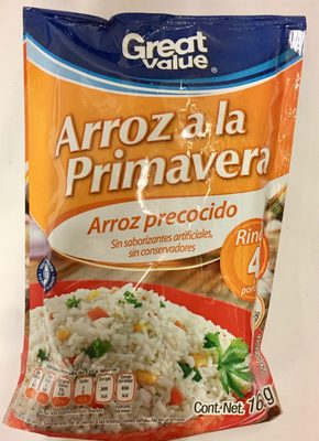 Arroz a la primavera Great Value