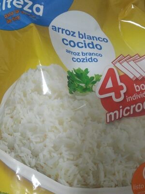 Arroz blanco cocido