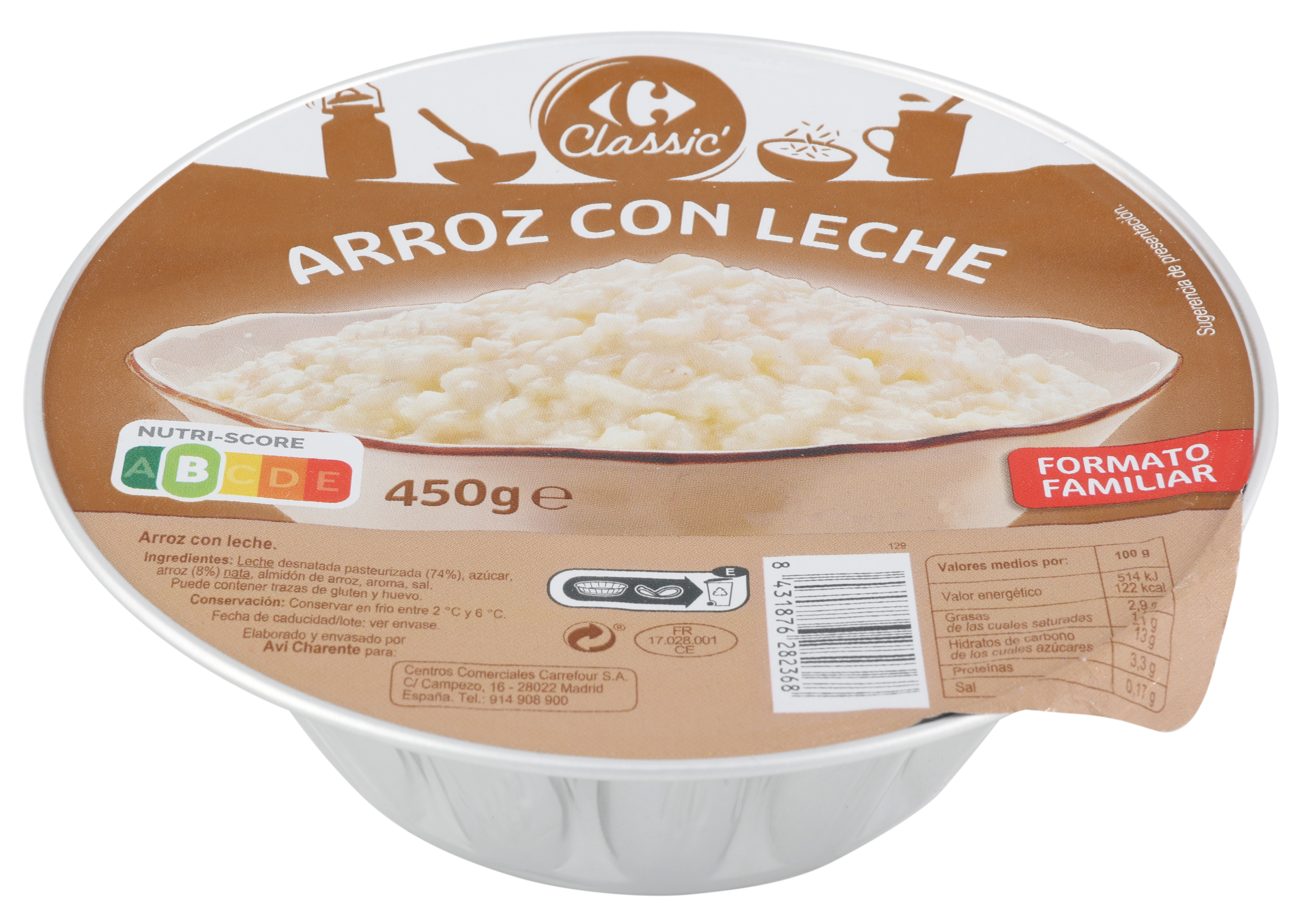 Arroz con leche