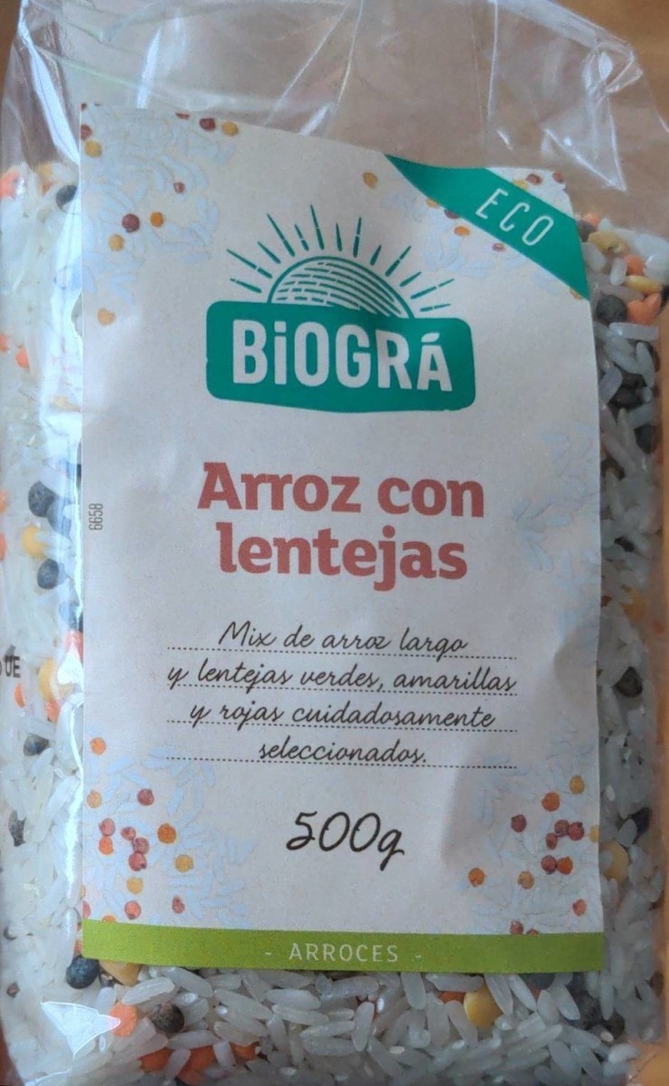 Arroz con lentejas