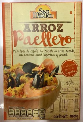 Arroz paellero San Miguel