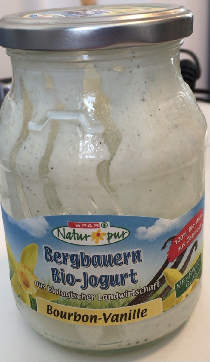 Bergbauern Bio-Joghurt Bourbon-Vanille