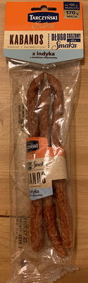 Kabanos z indyka długo suszony dla smaku