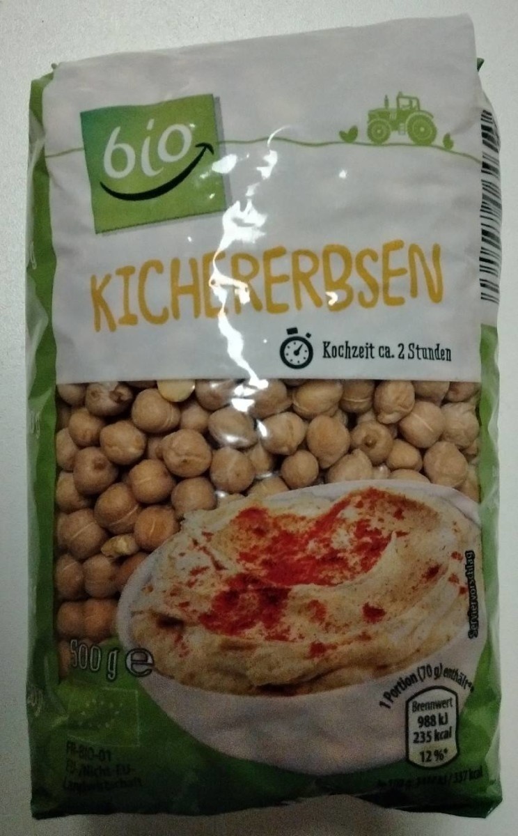 Bio-Kichererbsen