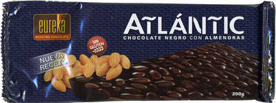 Atlántic chocolate negro con almendras