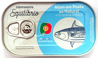 Atum em Posta ao Natural