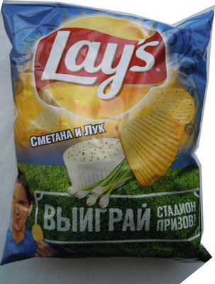 Lay's сметана и лук