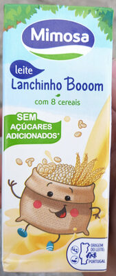 Leite com 8 cereais Lanchinho Booom