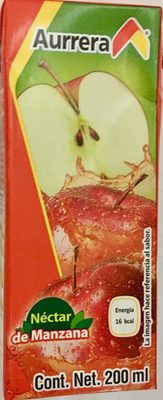 Aurrera nectar de manzana