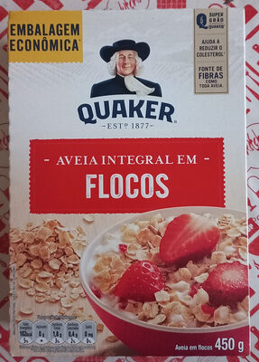 Aveia integral em flocos