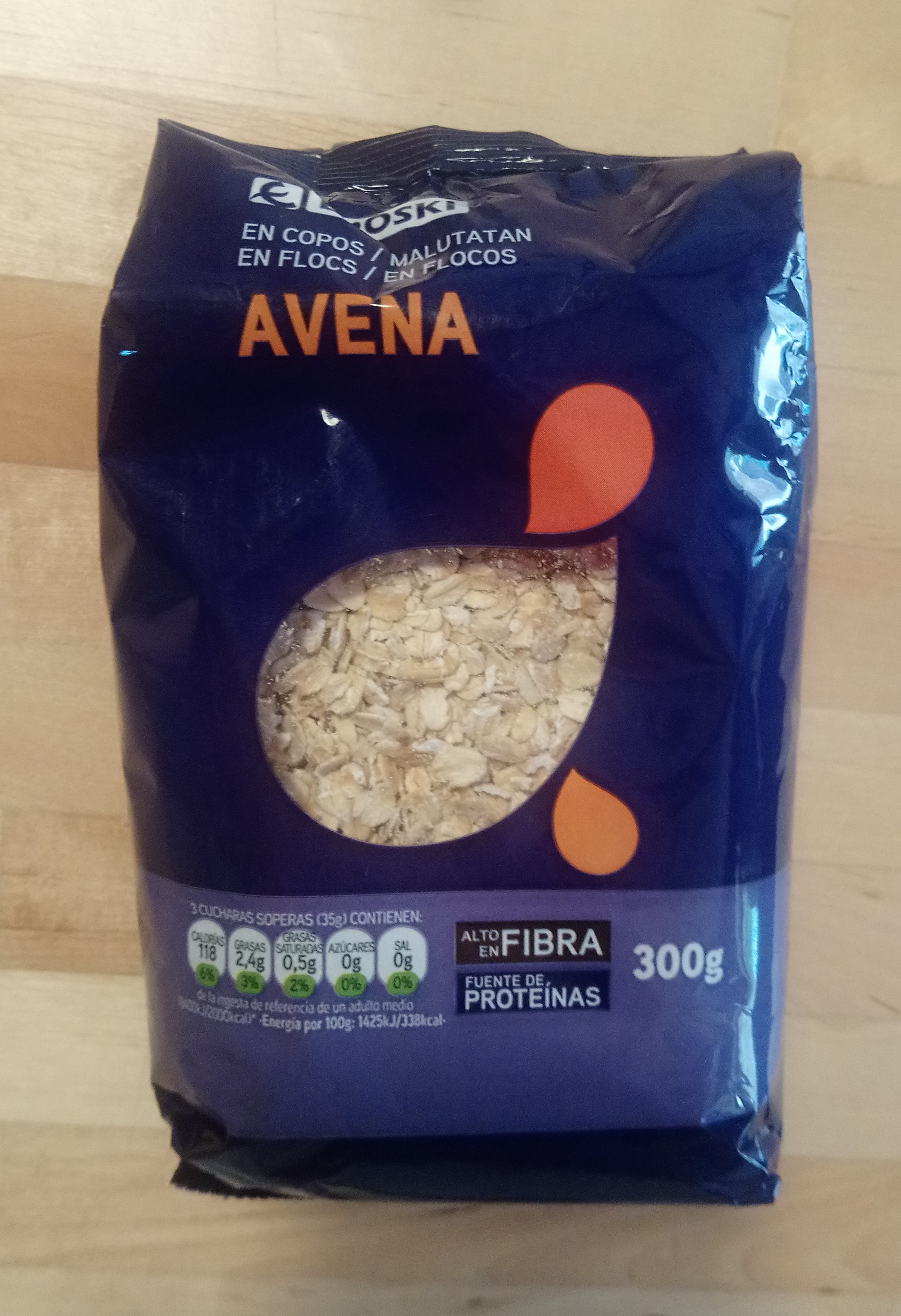 Avena en Copos