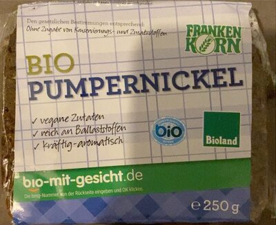 Bio Pumpernickel Frankenkorn