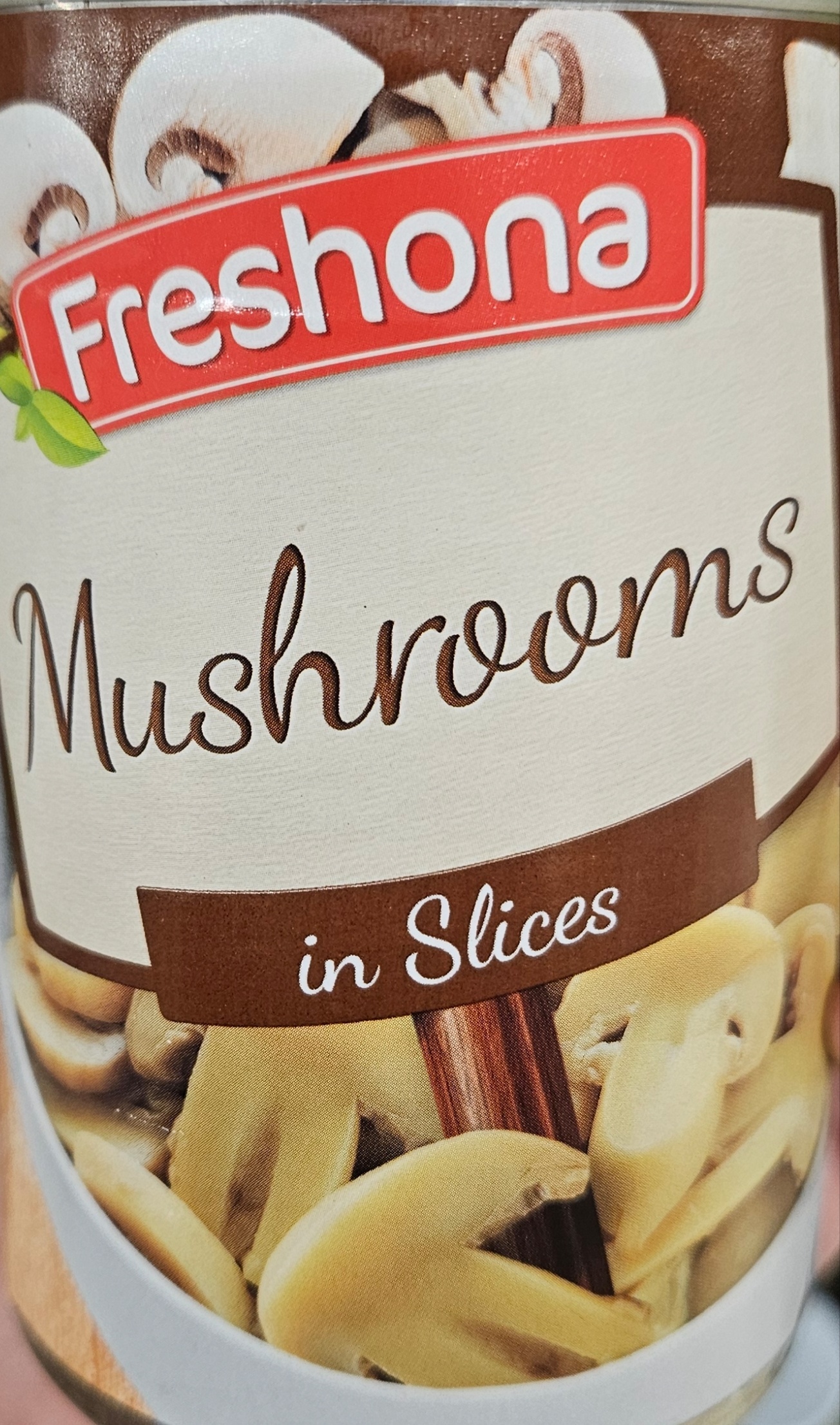 Mushrooms - In Slices