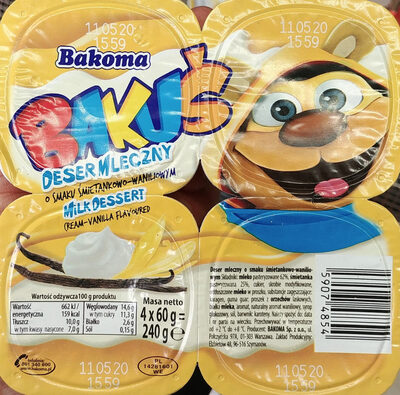 Bakuś Deser Mleczny