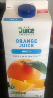 100% Pure Pressed Orange Juice smooth