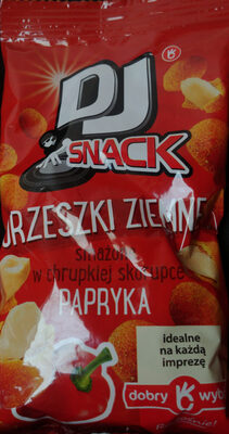 Orzeszki ziemne smażone w chrupkiej skorupce o smaku paprykowym