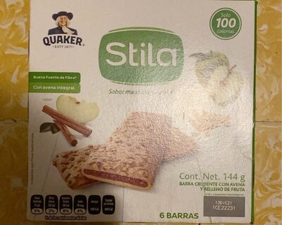 Barre de céréales Pomme Canelle