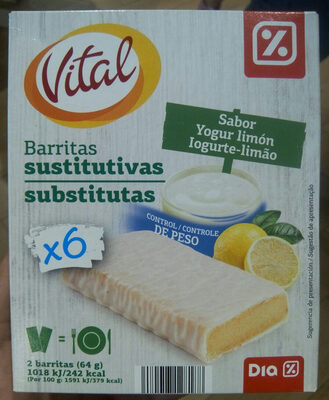 Barritas sustitutivas