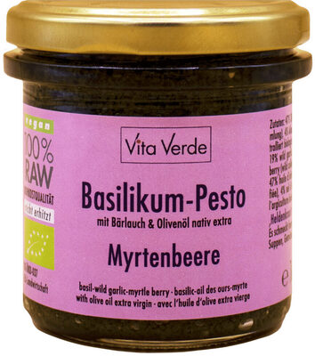 Basilikum-Pesto - Myrtenbeere