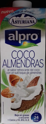 Alpro coco almendras