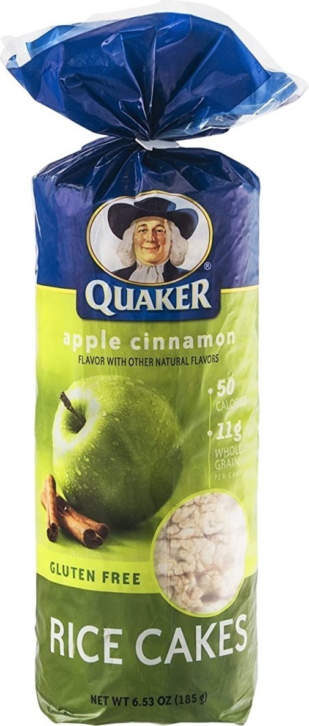 APPLE CINNAMON RICE CAKES