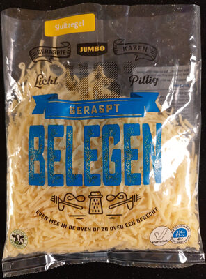 Belegen kaas geraspt