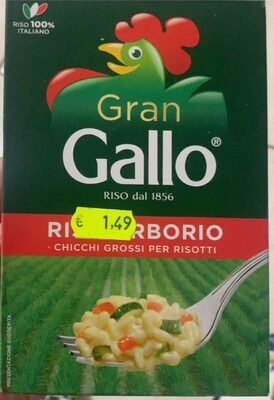 RISO GALLO Riso Inverni Arroz Arbório