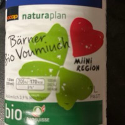 Berner Bio Vollmilch