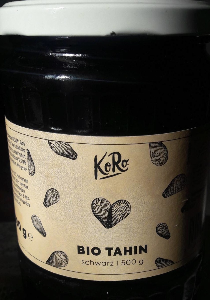 Bio Tahin schwarz