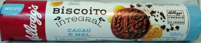Biscoito integral cacau e mel