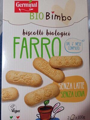 Biscotti biologici di farro