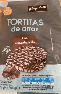 Torti Arroz C/Ch Negro Pd