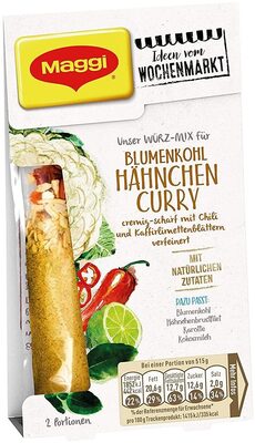 Blumenkohl Hähnchen Curry