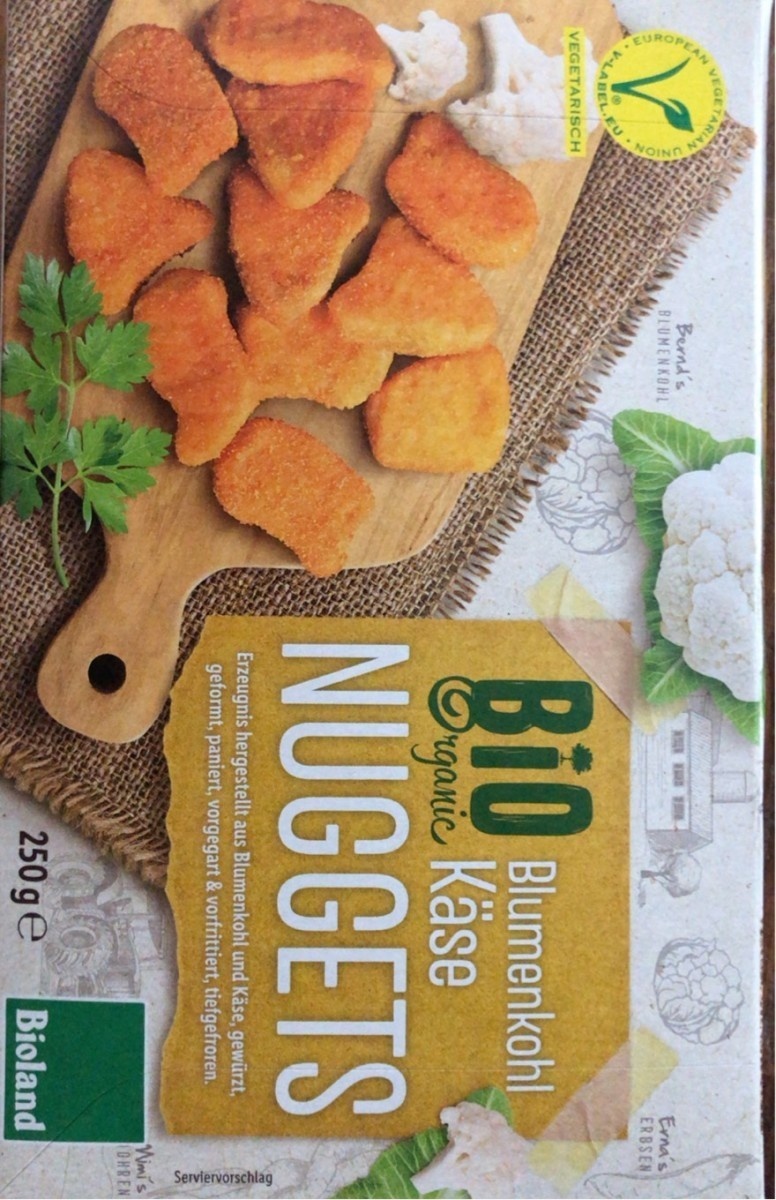 Blumenkohl-Käse-Nuggets