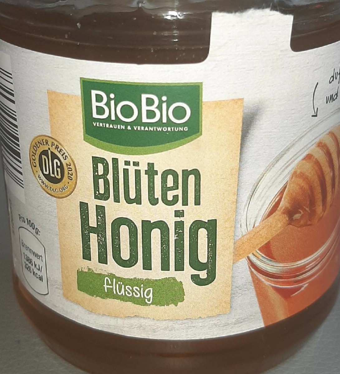 Blüten Honig flüssig