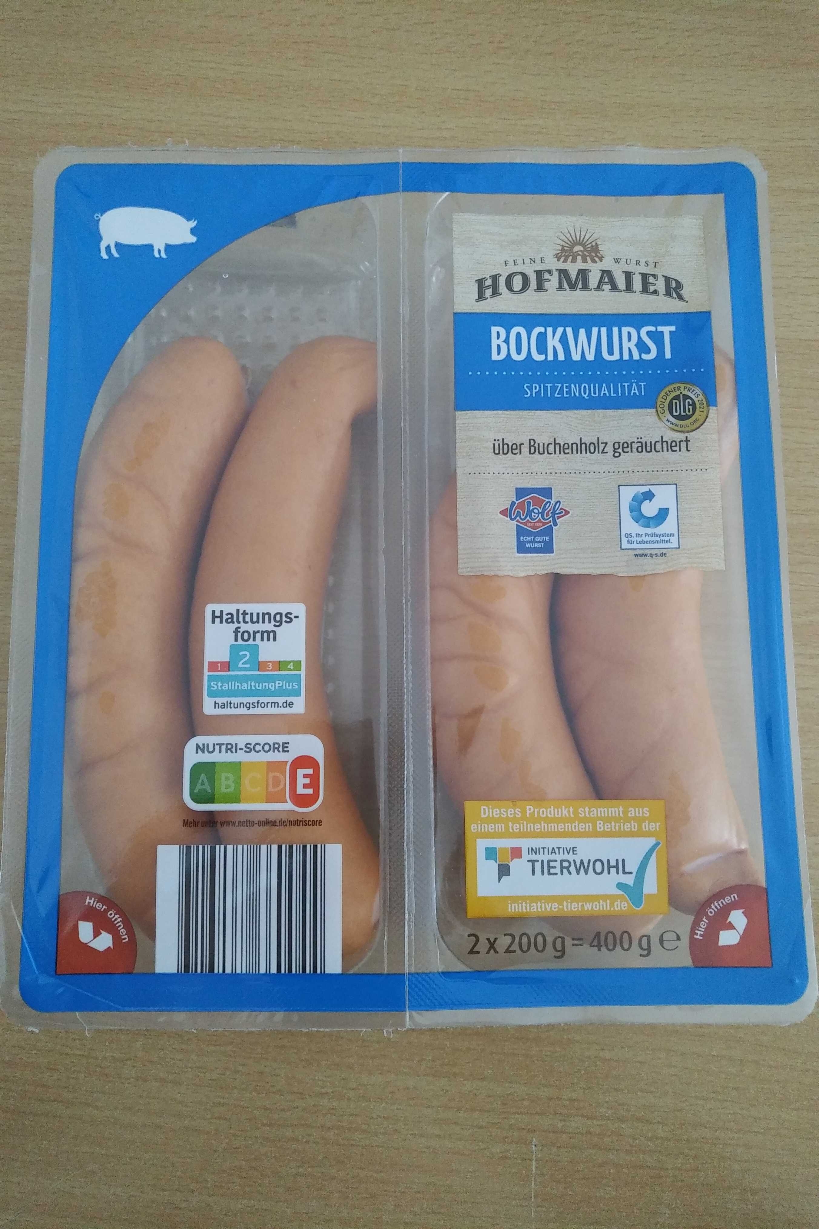 Bockwurst