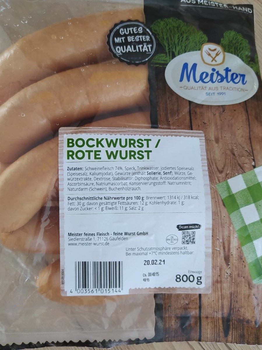 Bockwurst