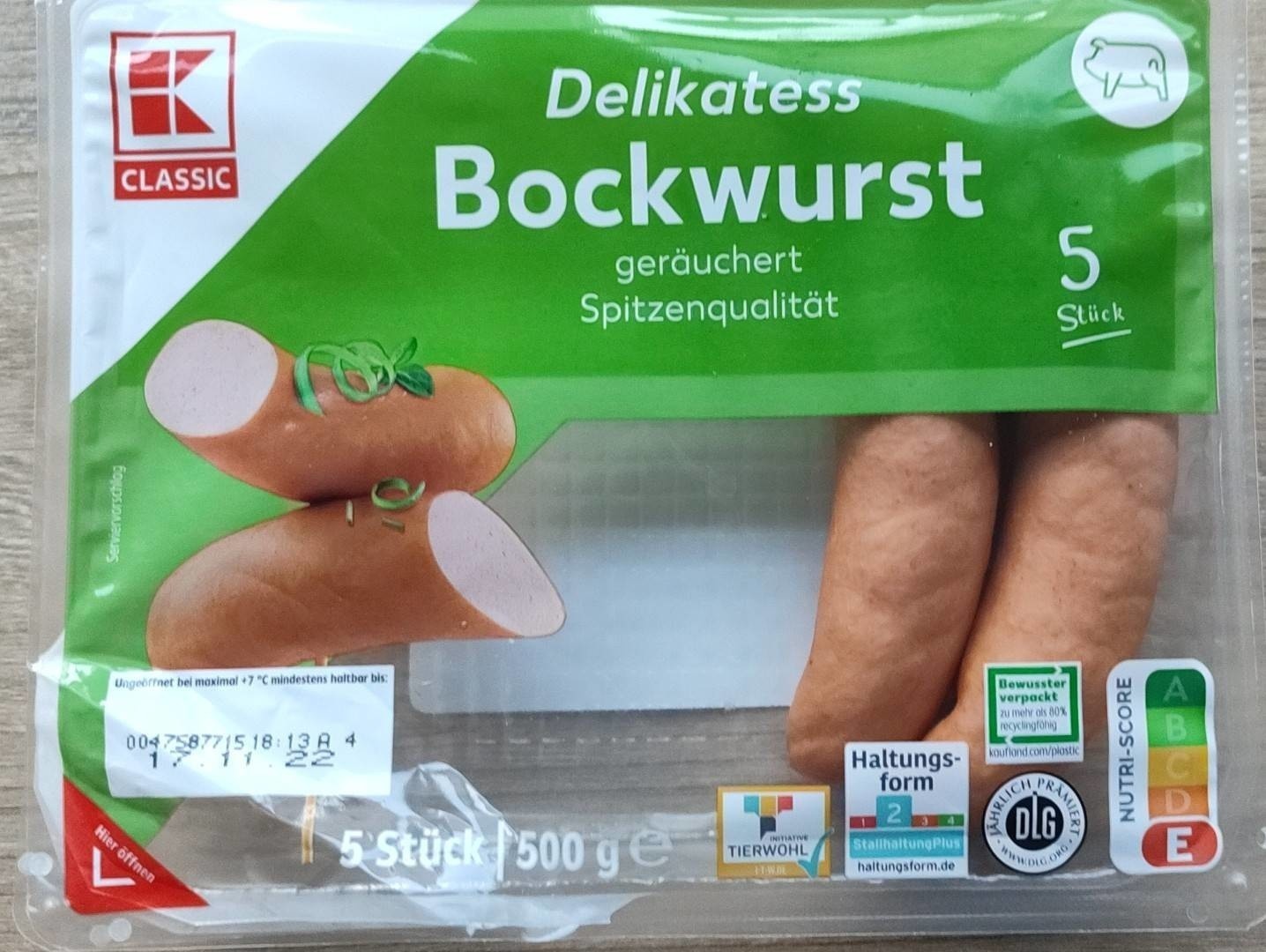 Bockwurst