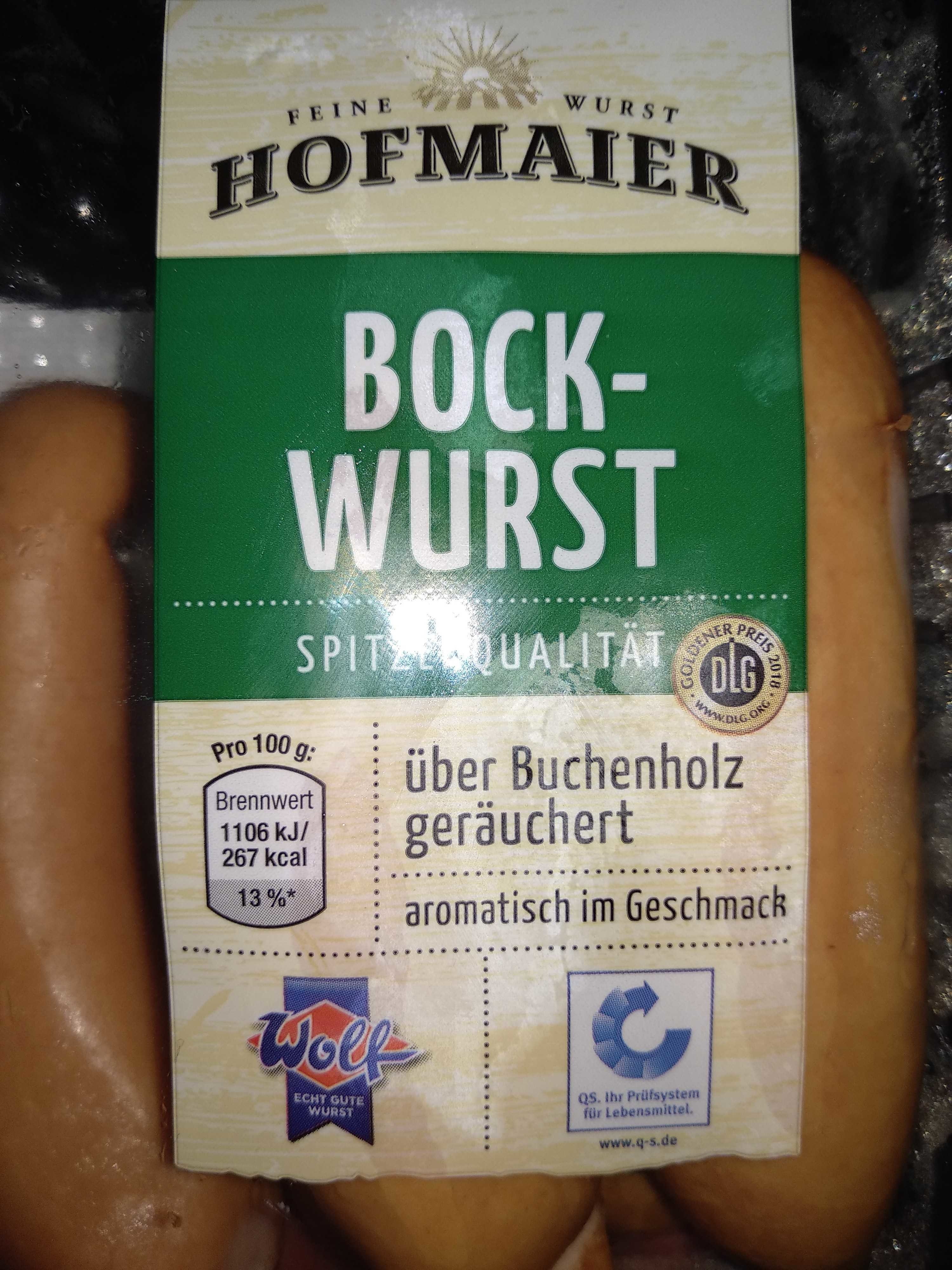 Bockwurst