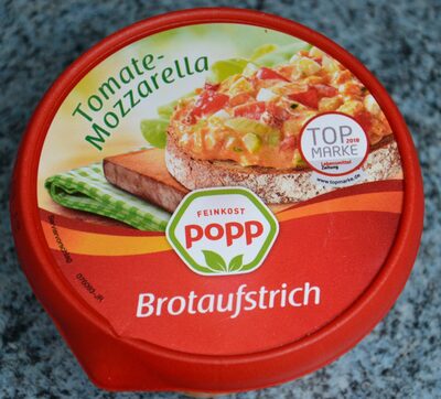 Brotaufstrich Tomate-Mozzarella