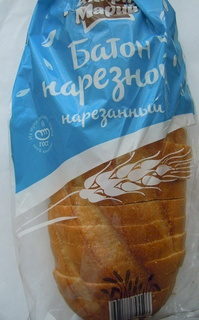Батон нарезной нарезанный