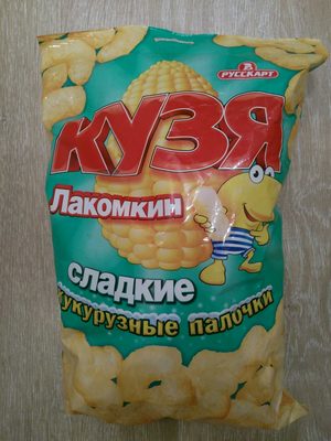 КУЗЯ Кукурузные палочки 140гр
