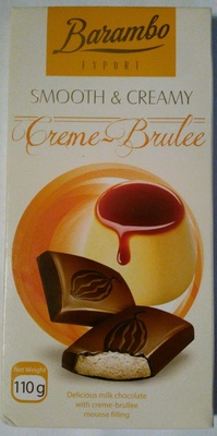 Молочный шоколад с муссом крем-брюле