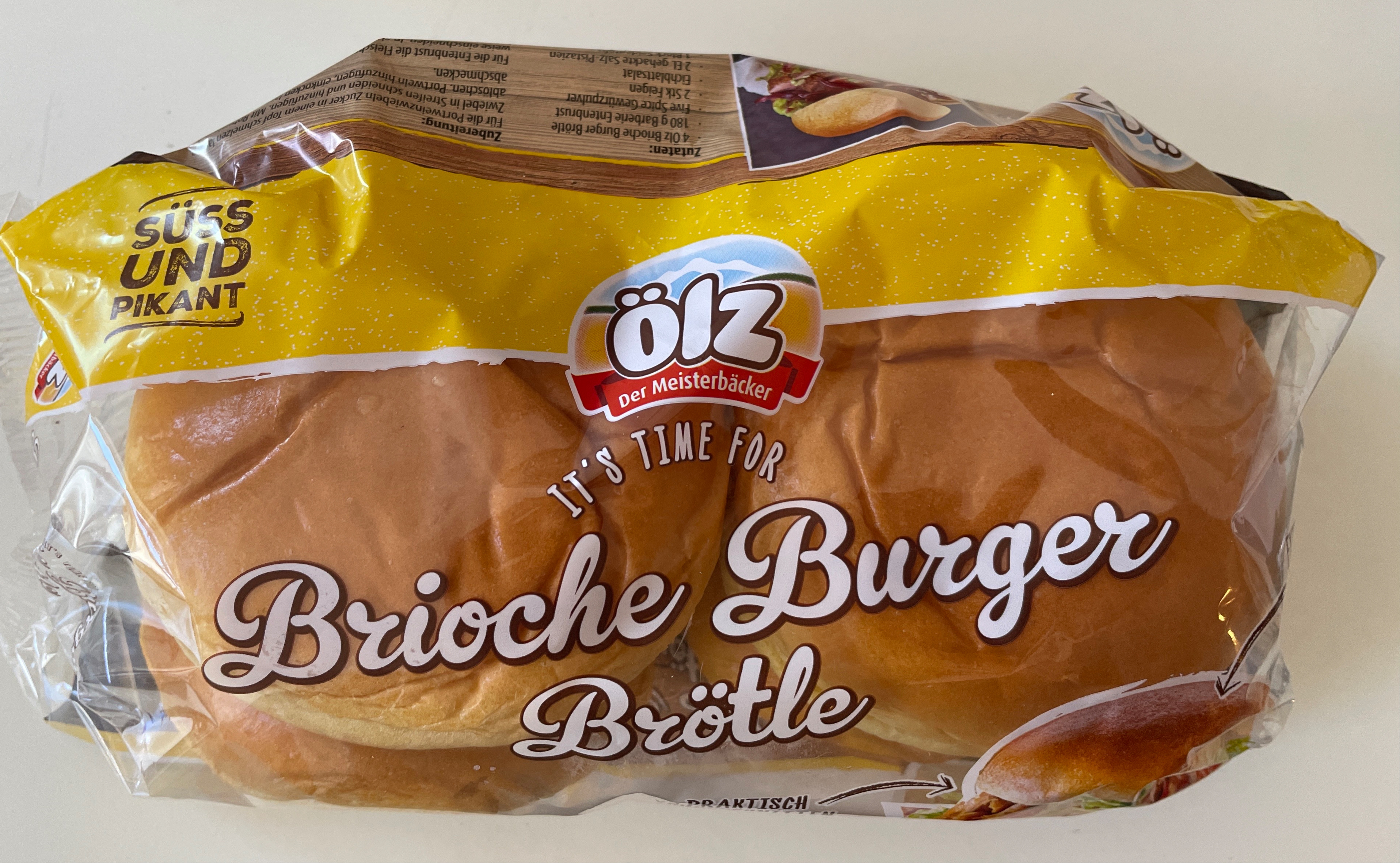 Brioche Burger Brötle