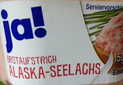 Brotaufstrich Alaska-Seelachs